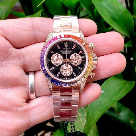 rolex cosmograph daytona price in india|rolex daytona rainbow cost.